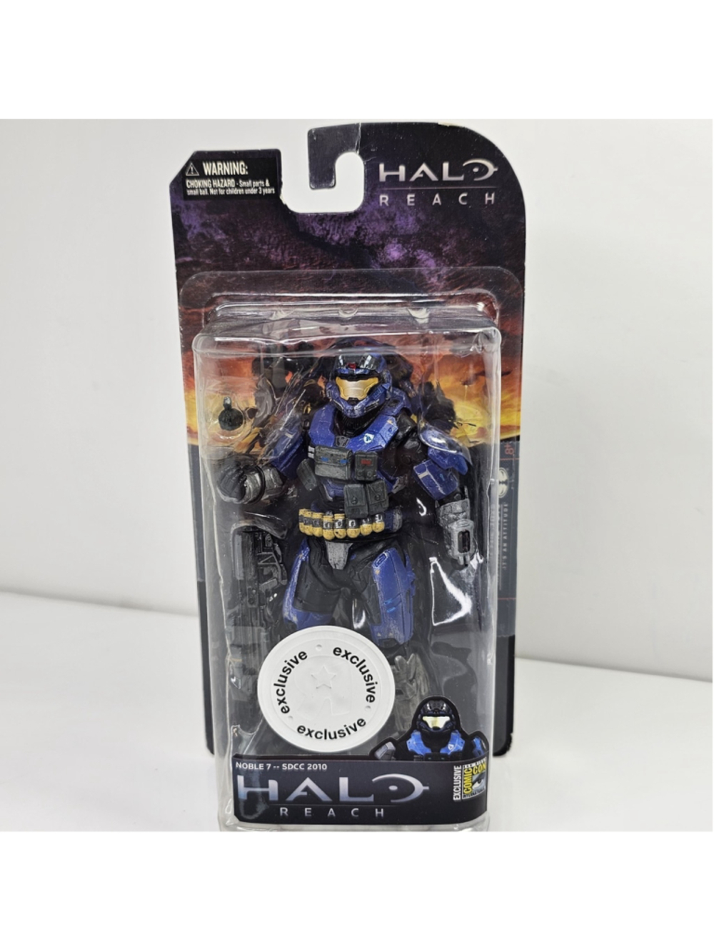 Halo Reach Noble 7 SDCC Comic-Con 2010 McFarlane Toys Exclusive Rare Toys R US